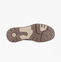 Hush Puppies FINLEY Mens Comfort Shoes Navy sole view, showing flexible outsole design and traction features.