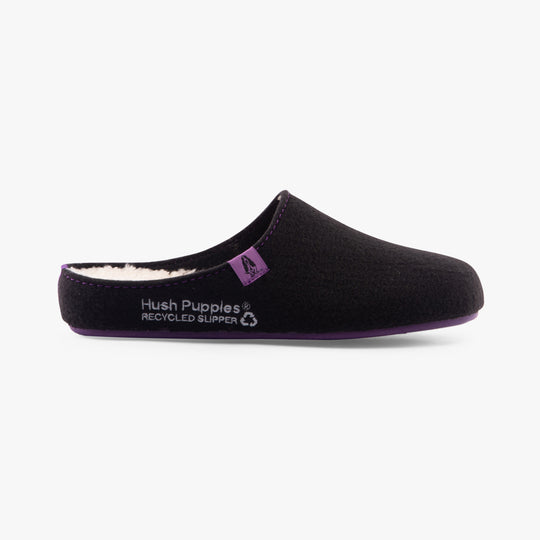 Hush Puppies THE GOOD SLIPPER Womens Slippers Black