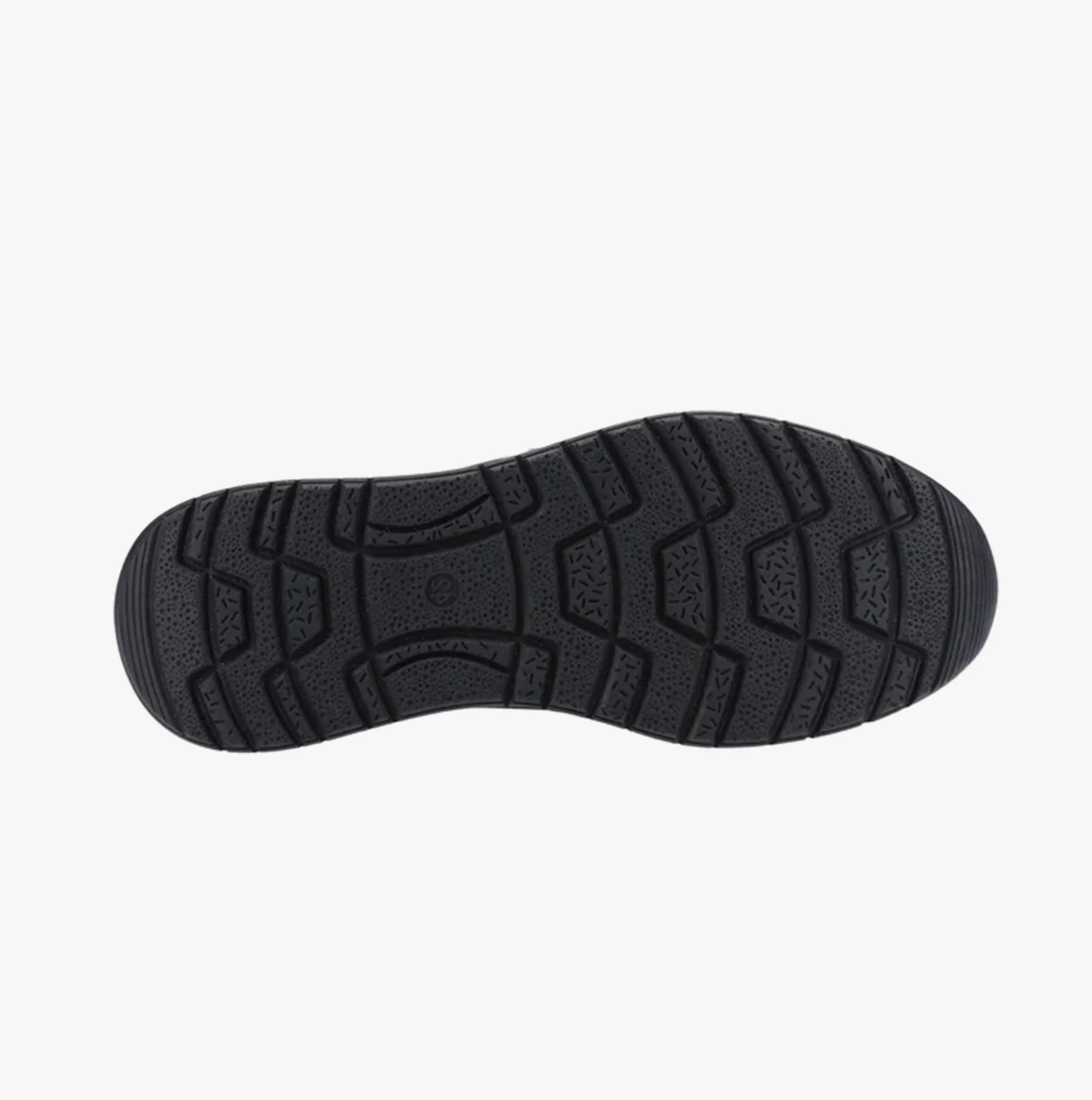 Hush Puppies COLE Mens Trainers Black Nubuck