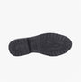 Hush Puppies VERITY SLIP ON Womens Loafer Shoes Black bottom view showing TPR sole design and grip details.