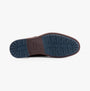 Hush Puppies JONAS CHUKKA Mens Boots Tan bottom view showing rubber sole details and traction features.