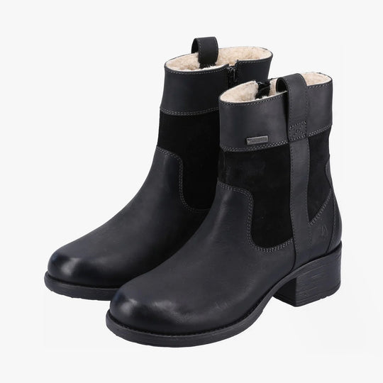 Hush Puppies SASKIA Womens Boots Black