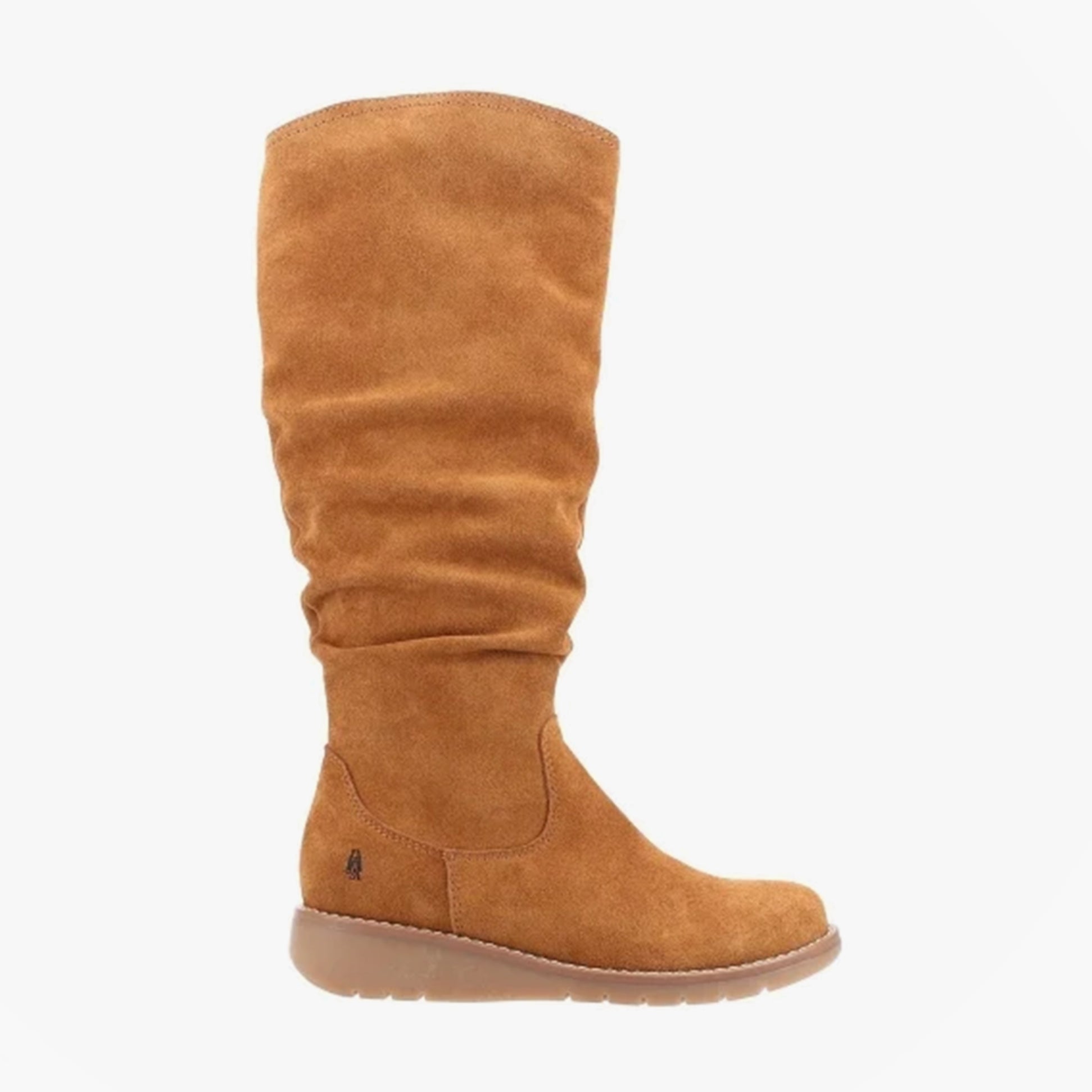 Hush Puppies LUCINDA Womens Suede Boots Tan
