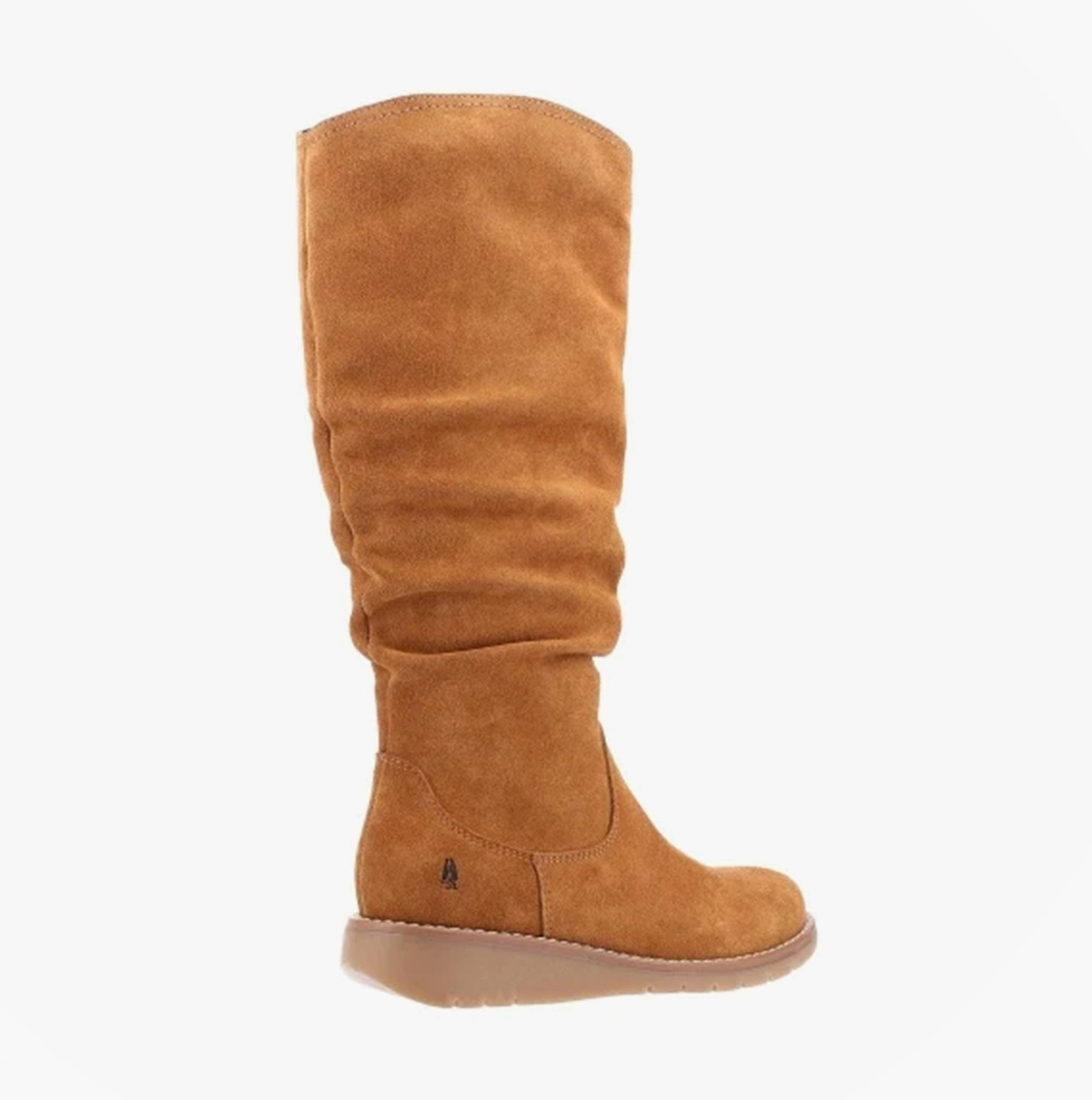 Hush Puppies LUCINDA Womens Suede Boots Tan