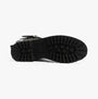 Hush Puppies WINNIE Womens Boots Black bottom view showcasing the tread design and materials.