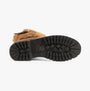 Hush Puppies WINNIE Womens Boots Tan bottom view highlighting the durable sole and traction pattern.