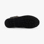 Hush Puppies WAKELY Womens Boots Black bottom view showing rugged sole design for traction and durability.