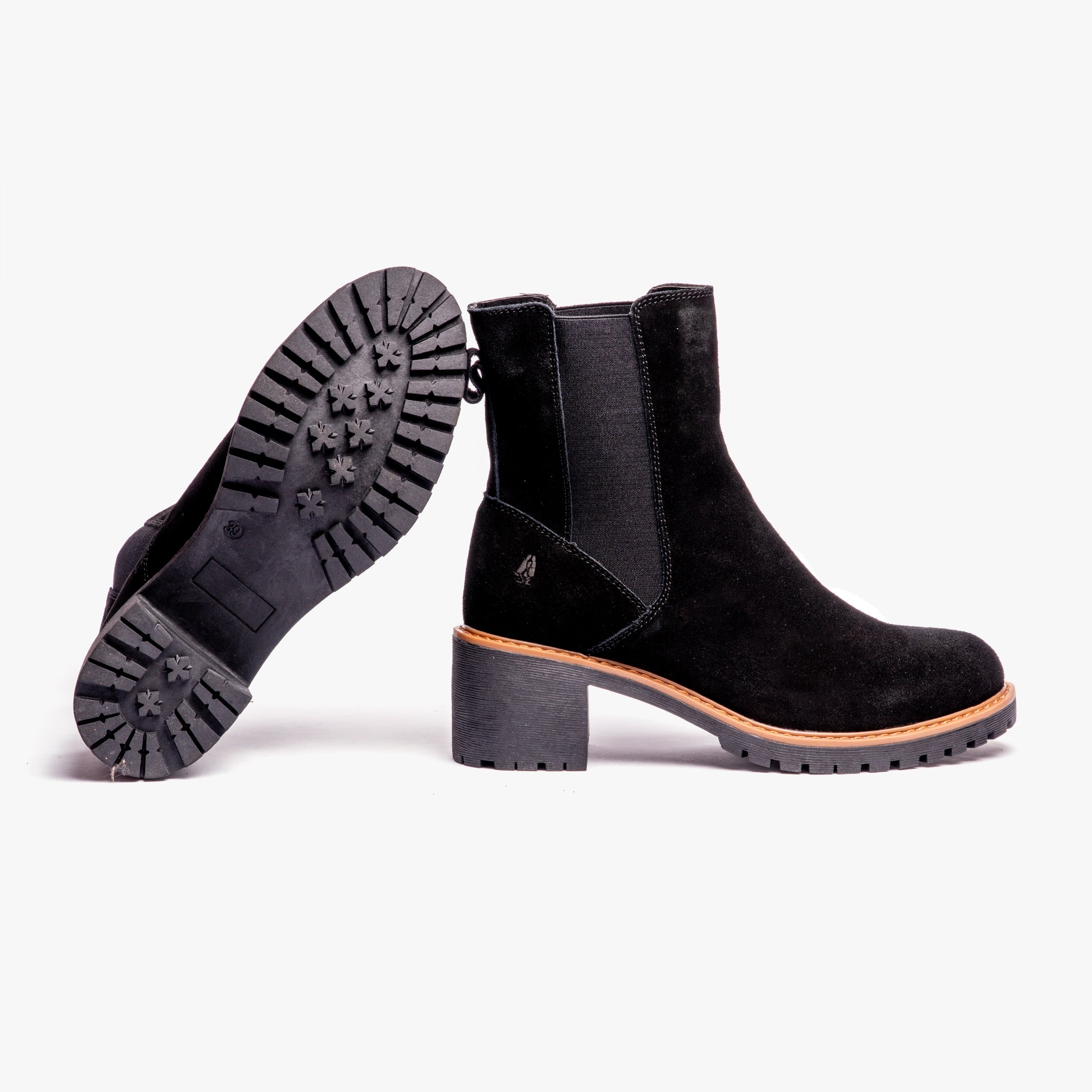 Hush Puppies FREDA CHELSEA Womens Ankle Boots Black
