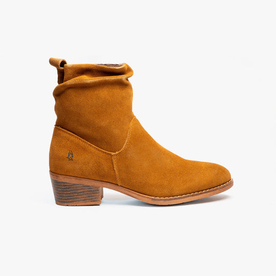 Hush Puppies IRIS Womens Ankle Boots Tan
