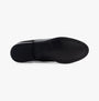 Hush Puppies COLETTE Womens Boots Black bottom view showing rubber sole detail and comfort features.