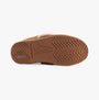 Hush Puppies ARIEL Womens Slippers Tan bottom view showcasing TPR sole craftsmanship and traction design.
