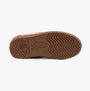 Hush Puppies AMARA Womens Slippers Tan bottom view showing TPR sole with logo and zigzag pattern.
