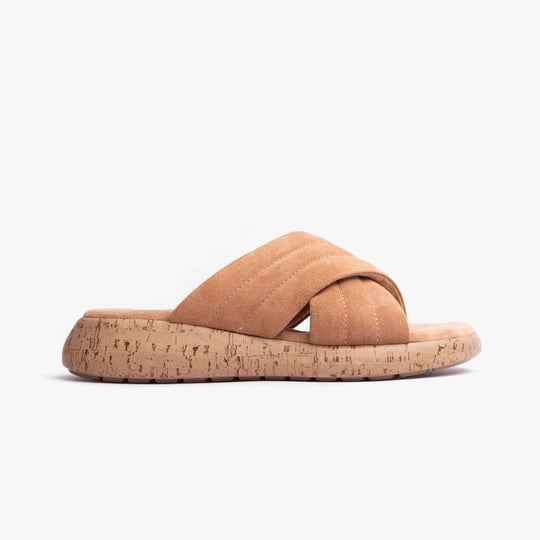 Hush Puppies SARAH Womens Sandals Tan