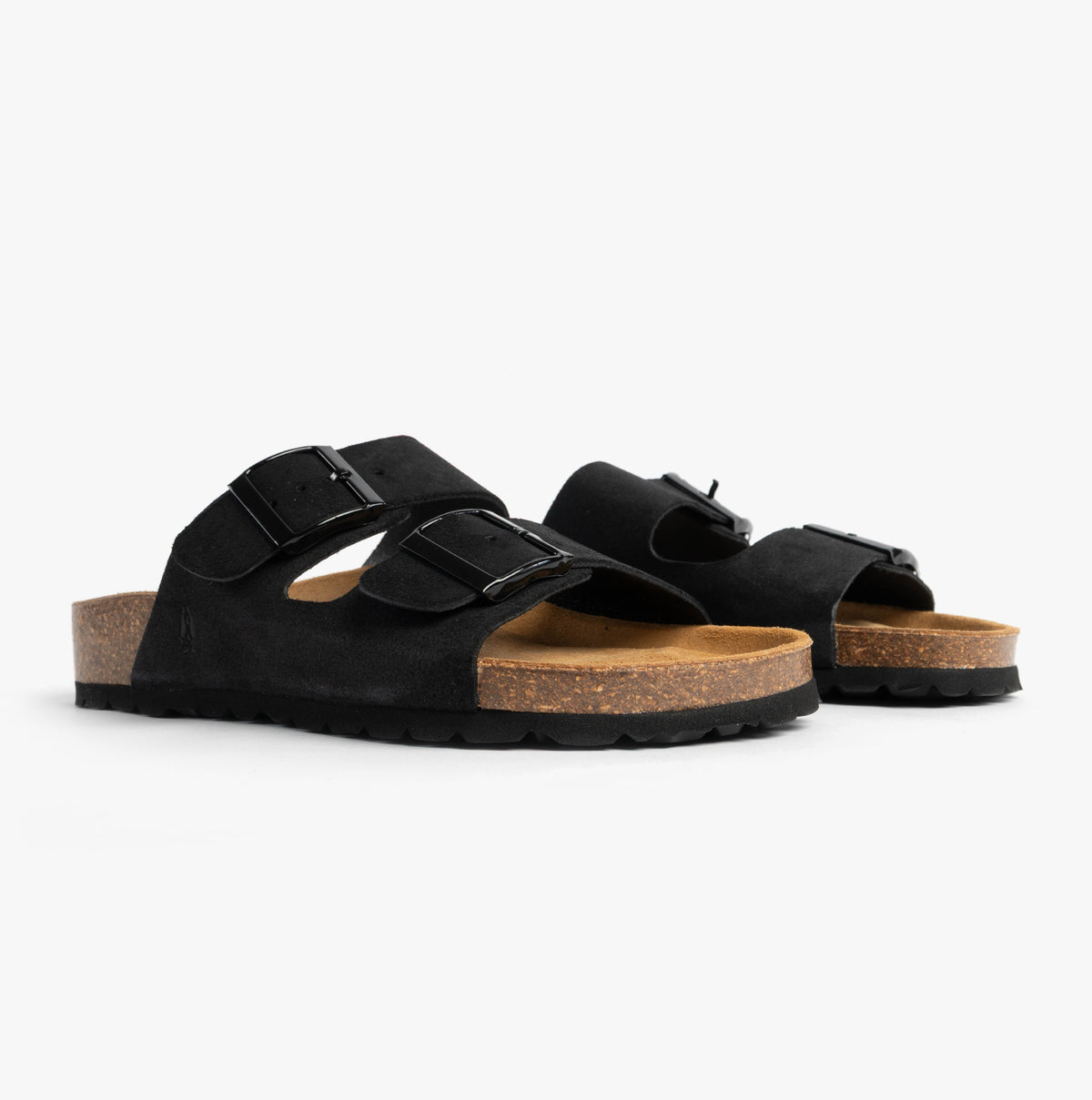 Hush Puppies BLAIRE Womens Cross Strap Sandals Black