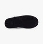 Hush Puppies ASHANTI Womens Slippers Black bottom view showing TPR sole with grip pattern.