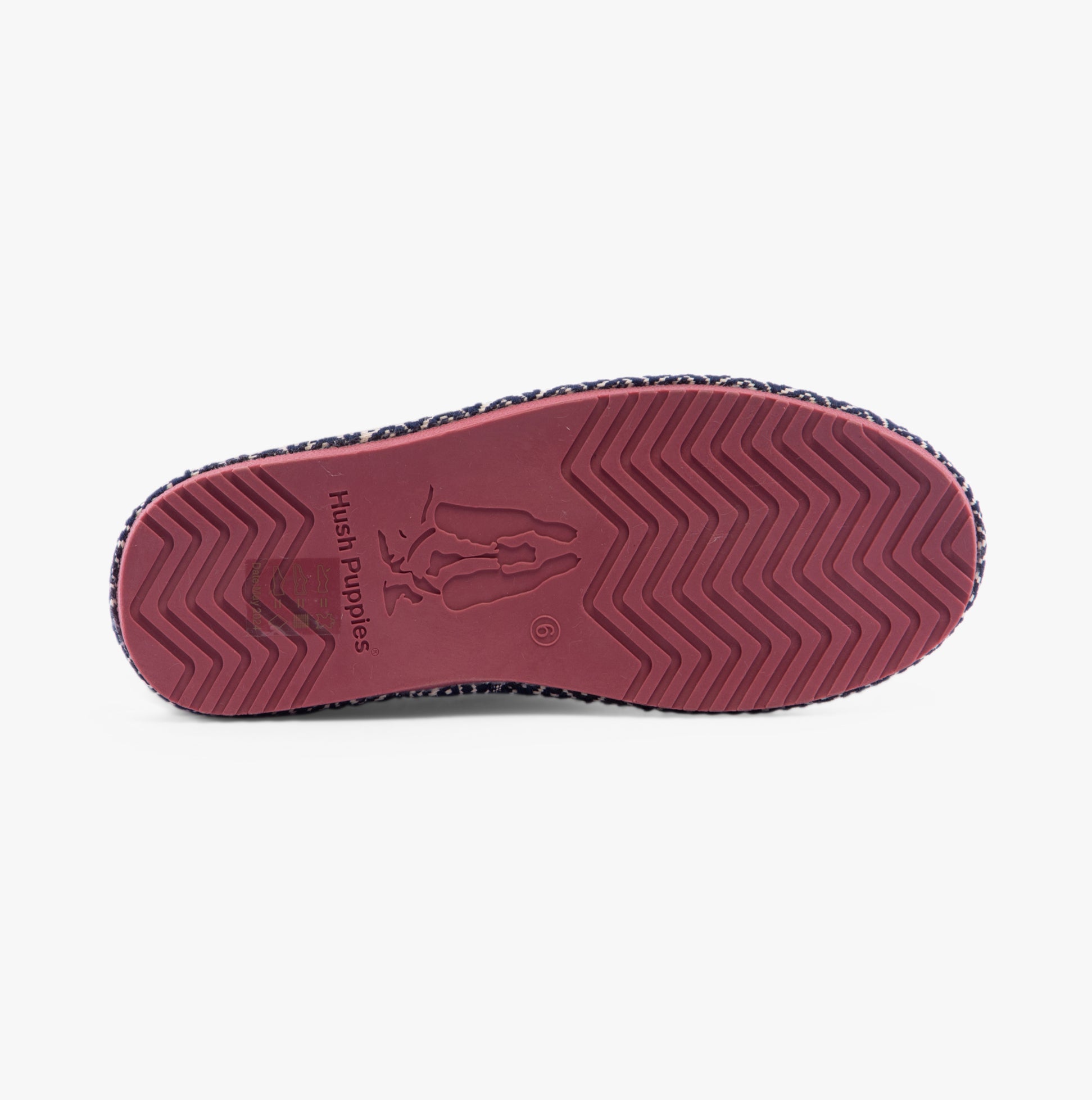 Hush Puppies AMARA Womens Slippers Navy