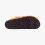 Hush Puppies JADE Womens Slippers Tan bottom view with textured sole details, showcasing comfort and style.