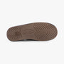 Hush Puppies CHARLES Mens Slippers Navy, bottom view, showing tread pattern and brand logo.