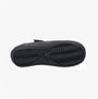 Hush Puppies ARIA Girls School Shoes Black Patent bottom view, showing the textured sole and sturdy construction.
