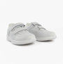 Hush Puppies MARLING EASY Unisex Trainers White side view showing touch fasten closure and low-top design.