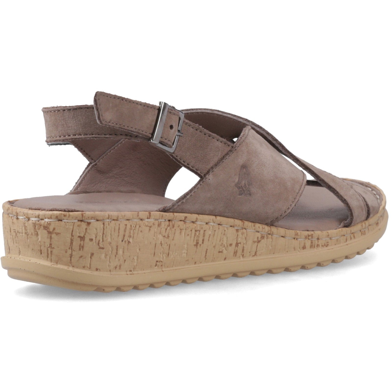 Hush Puppies ELENA Womens Cross Strap Sandals Grey