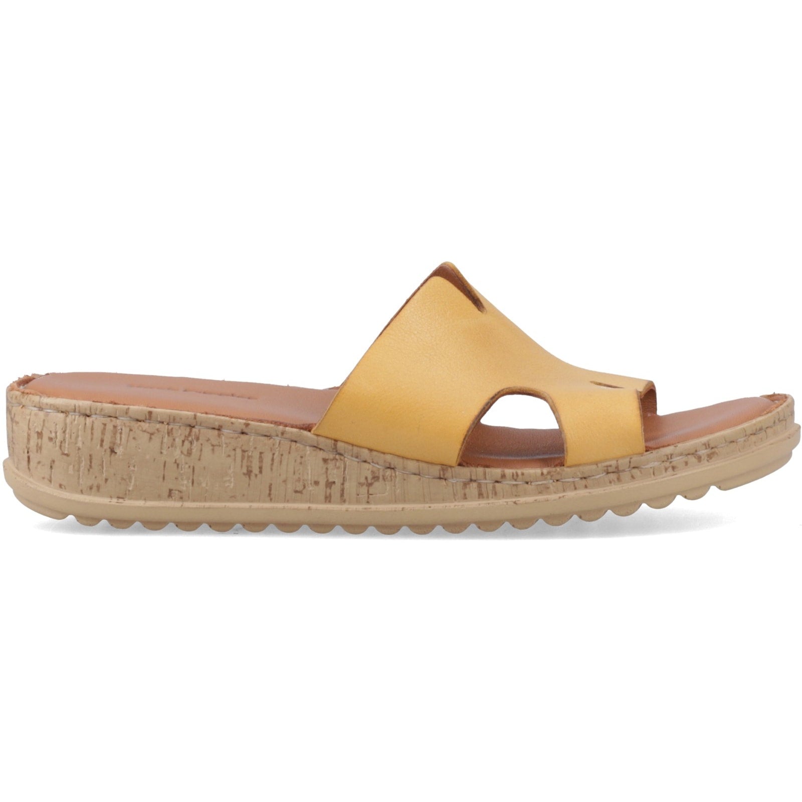 Hush Puppies ELOISE Womens Mules Sandals Mustard