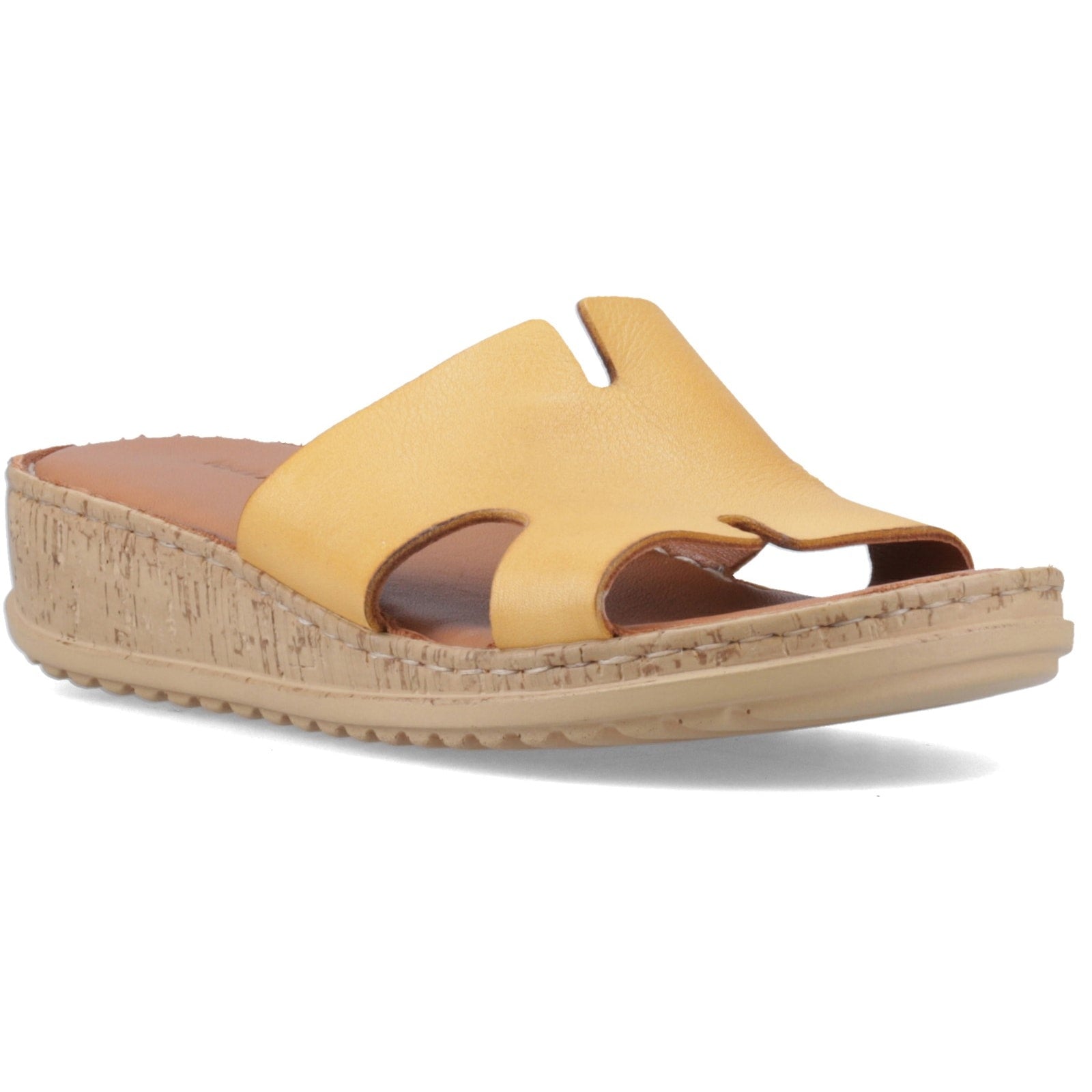 Hush Puppies ELOISE Womens Mules Sandals Mustard