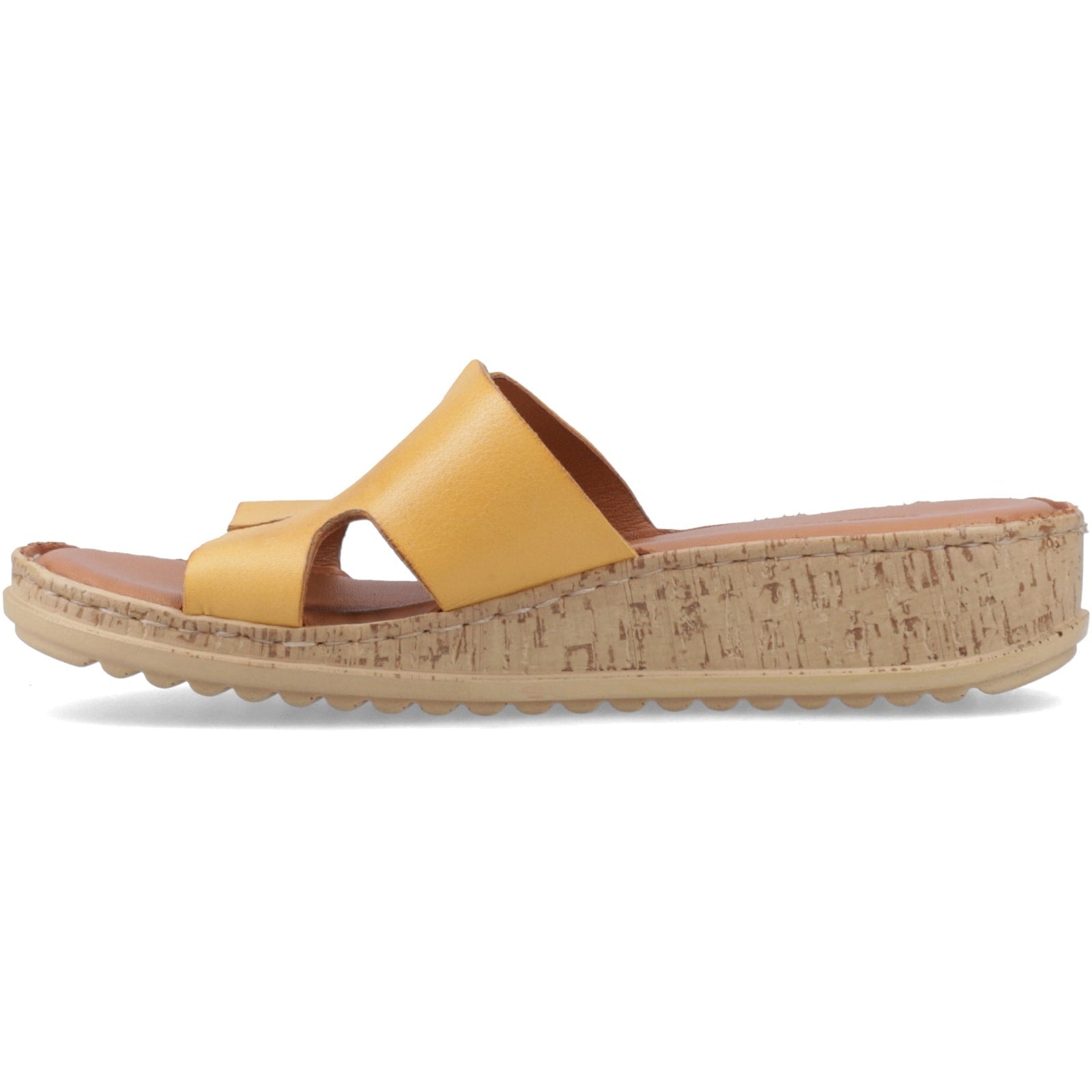 Hush Puppies ELOISE Womens Mules Sandals Mustard