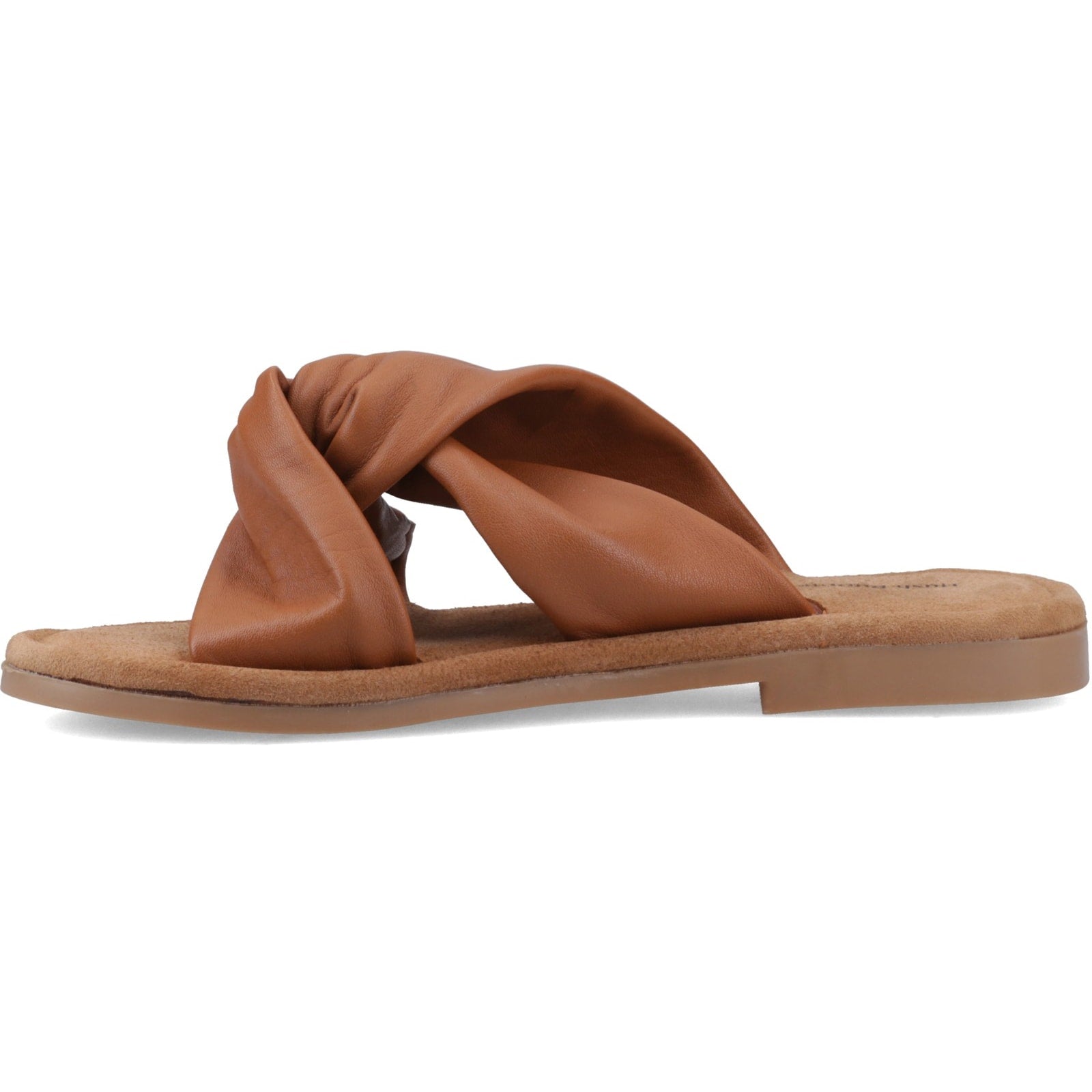 Hush Puppies AMY WIDE FIT Womens Cross Strap Sandals Tan