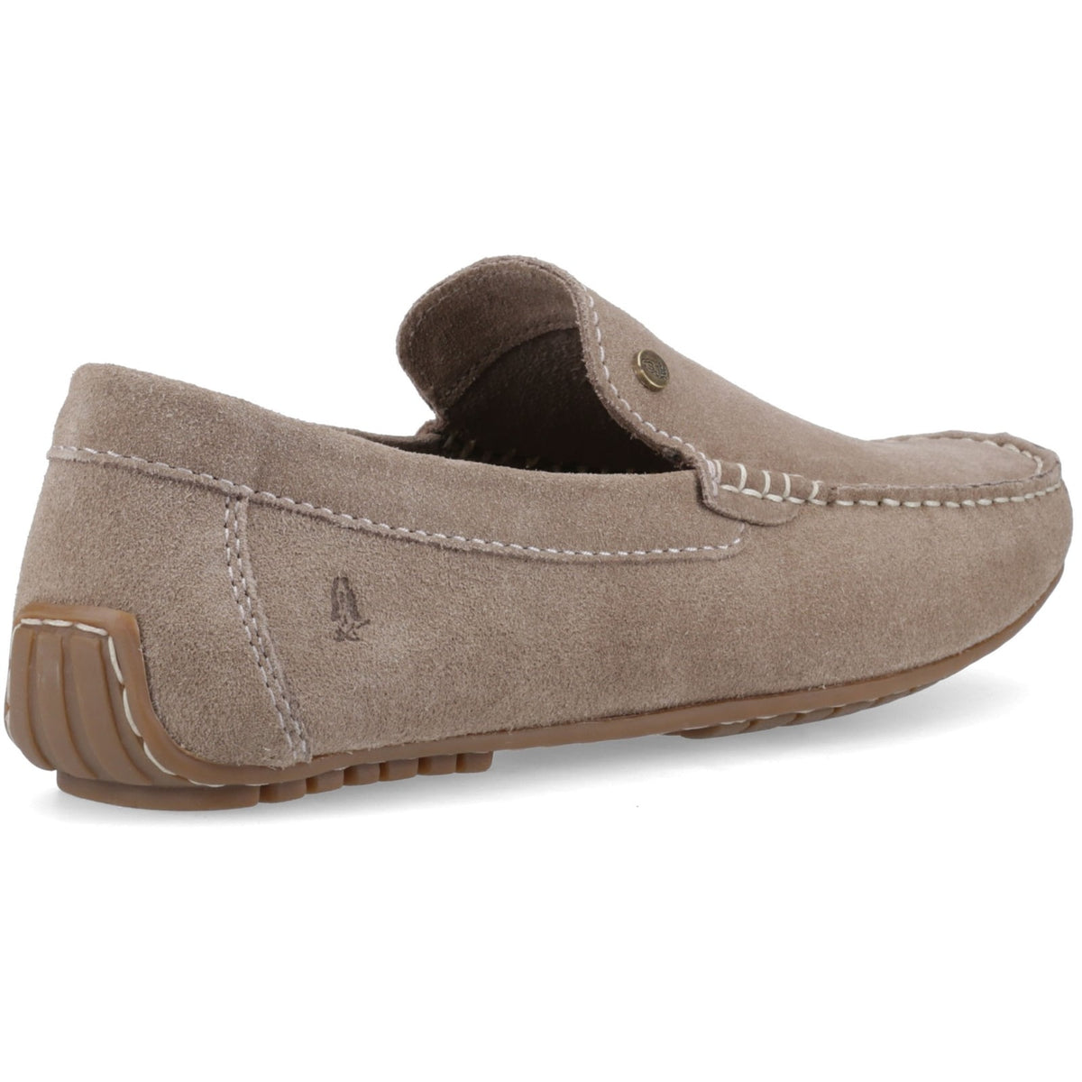 Hush Puppies RALPH SUEDE Mens Loafer Shoes Taupe