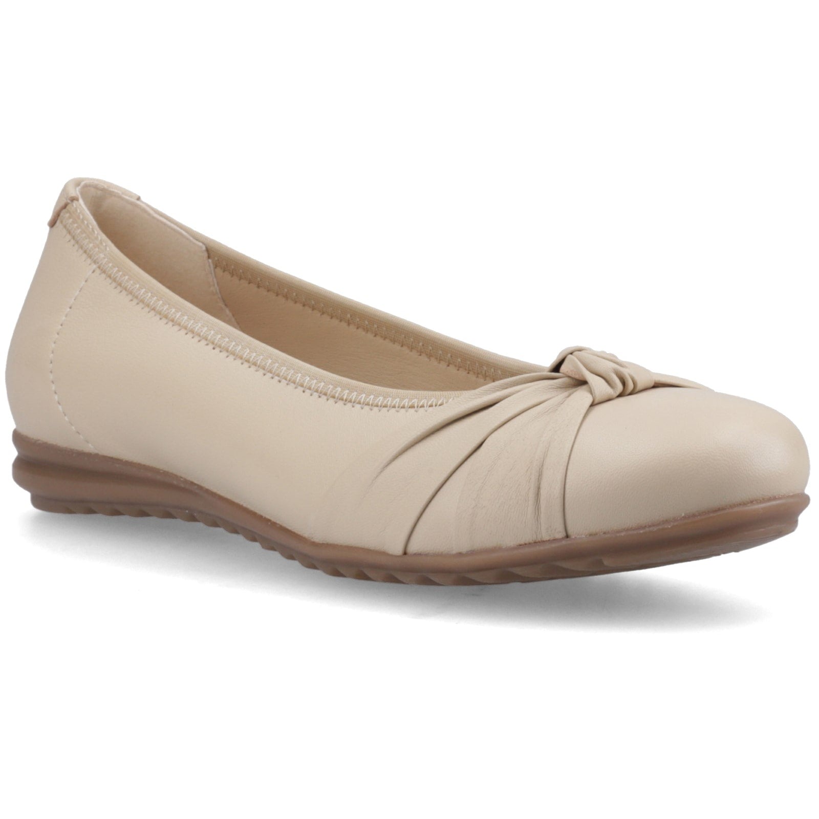Hush Puppies LILITH Womens Ballerina Shoes Cream