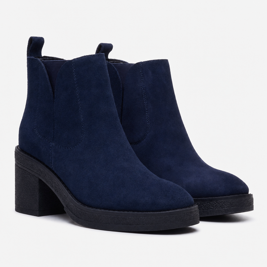 Hush Puppies Felicia Chelsea Boot Womens Chelsea Boots Navy