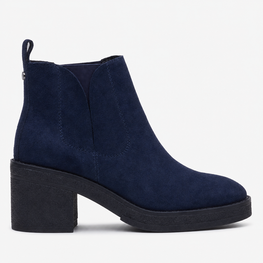 Hush Puppies Felicia Chelsea Boot Womens Chelsea Boots Navy