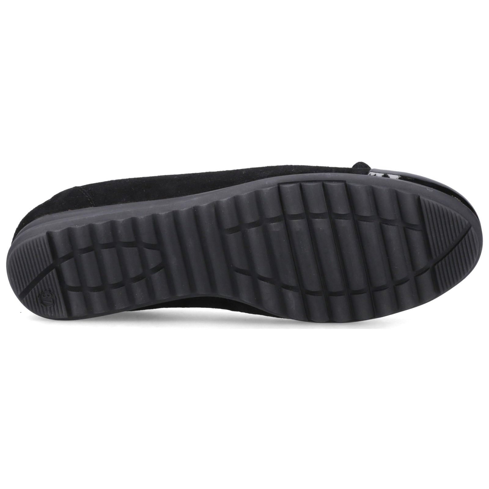 Hush Puppies LAURIE TOE CAP BALLERINA Womens Ballerina Shoes Black