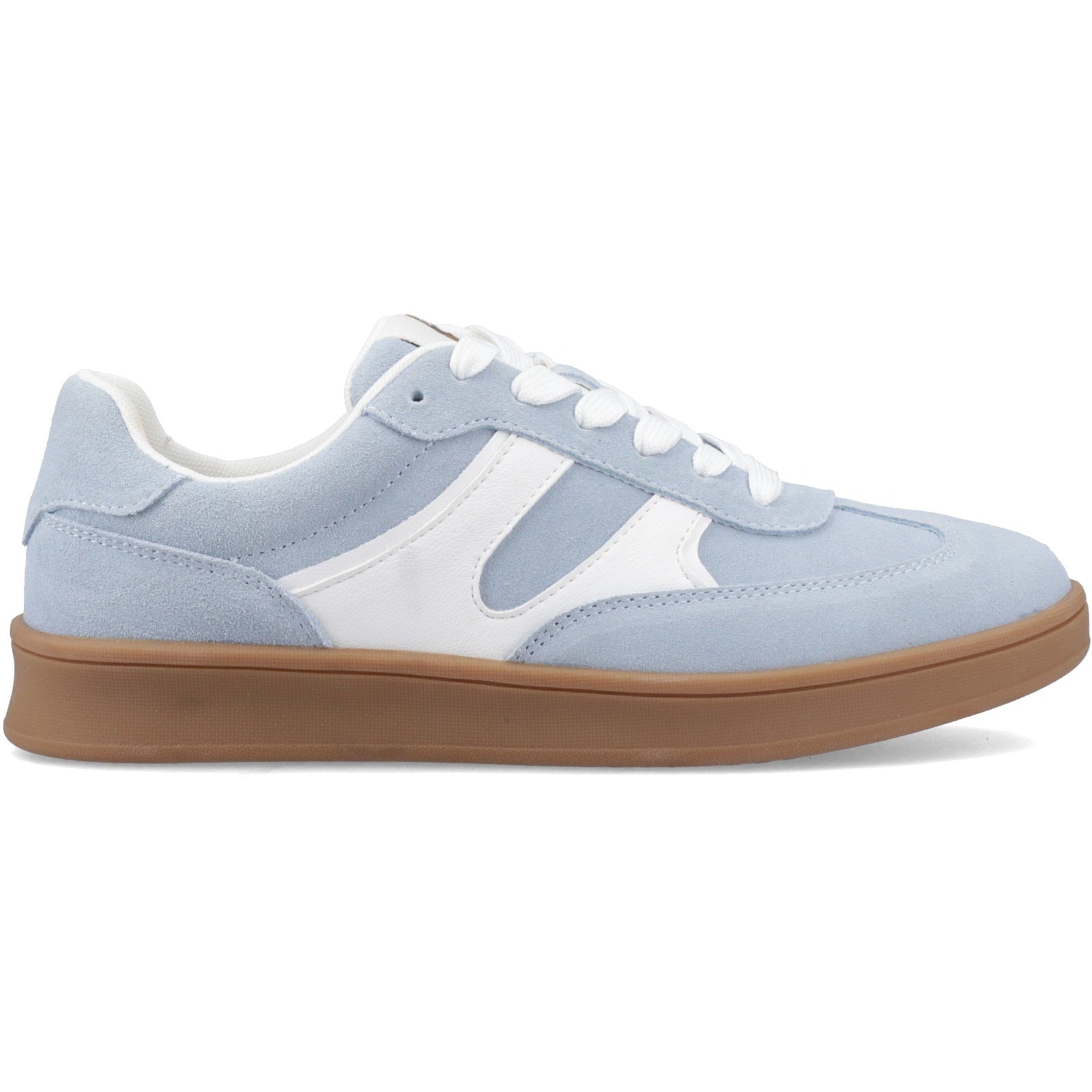 Hush Puppies MAURA Womens Casual Trainers Blue