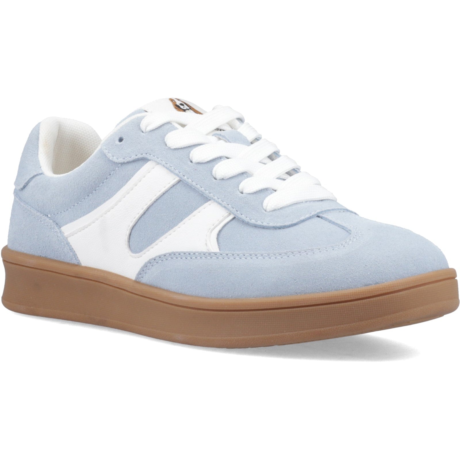 Hush Puppies MAURA Womens Casual Trainers Blue