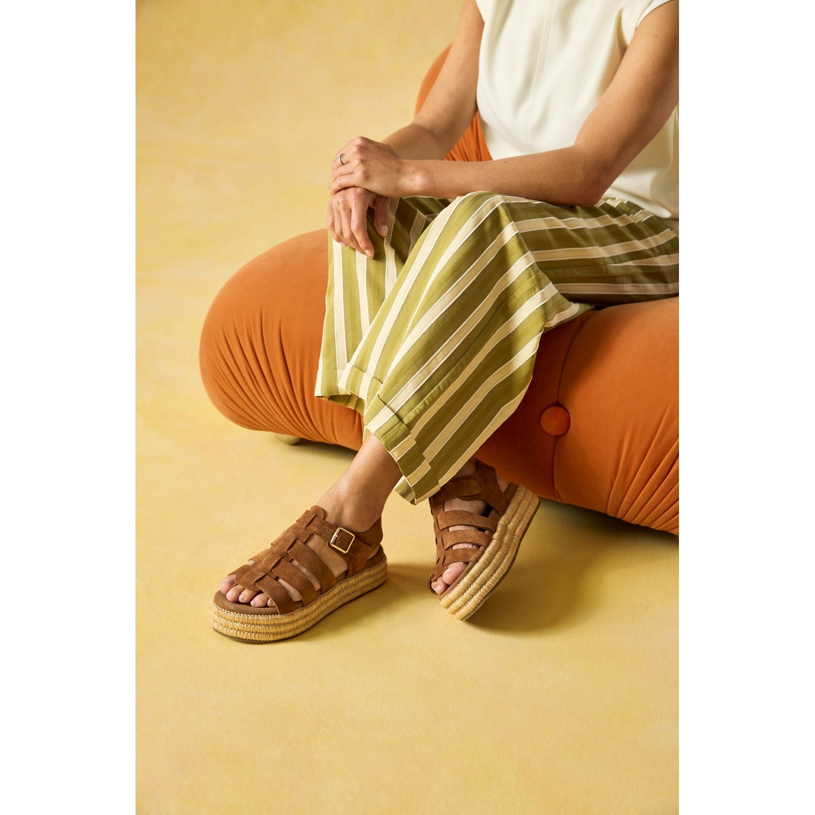 Hush Puppies ROSETTA GLADIATOR Womens Gladiator Sandals Tan