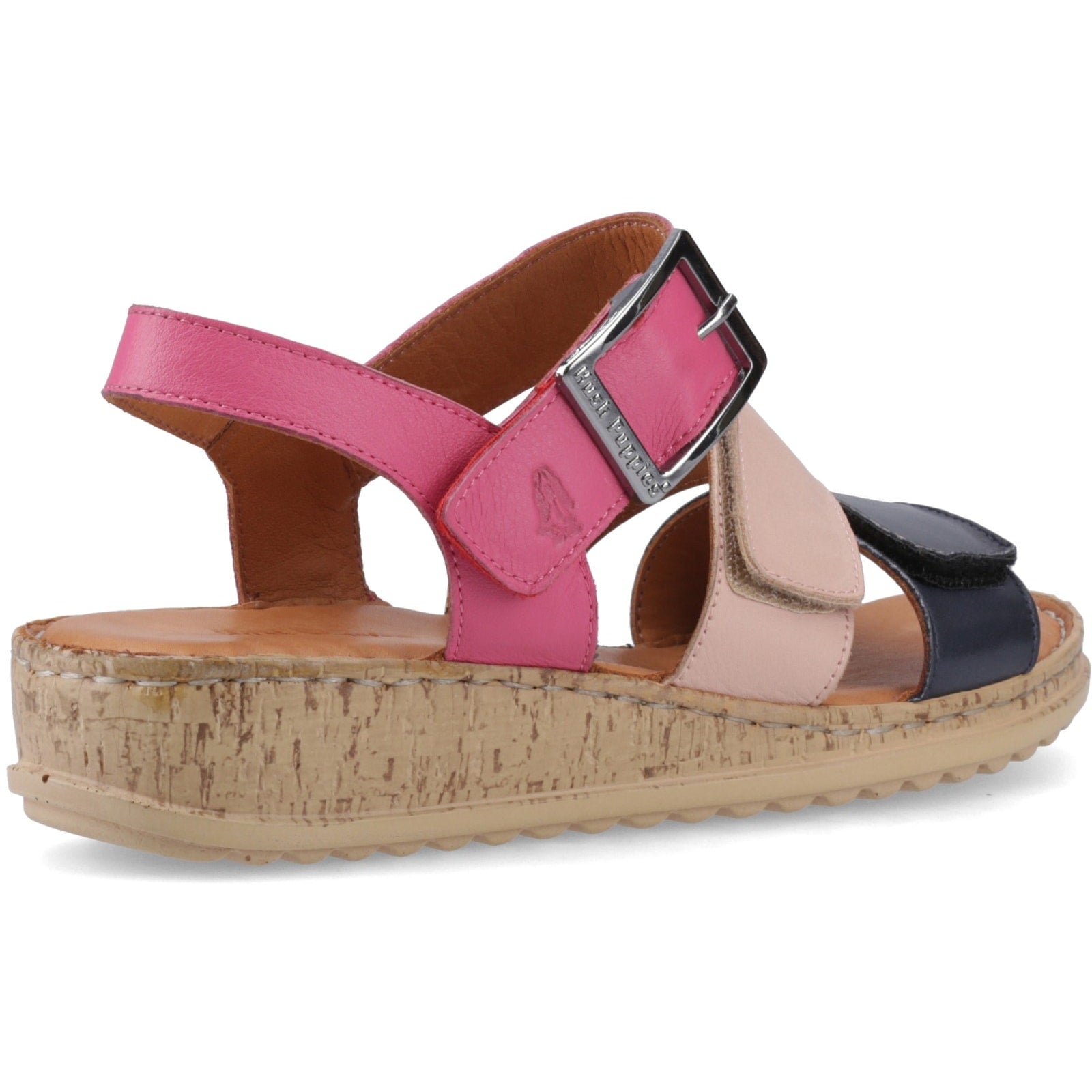 Hush Puppies ELIANA SANDAL Womens Ankle Strap Sandals Bright Pink