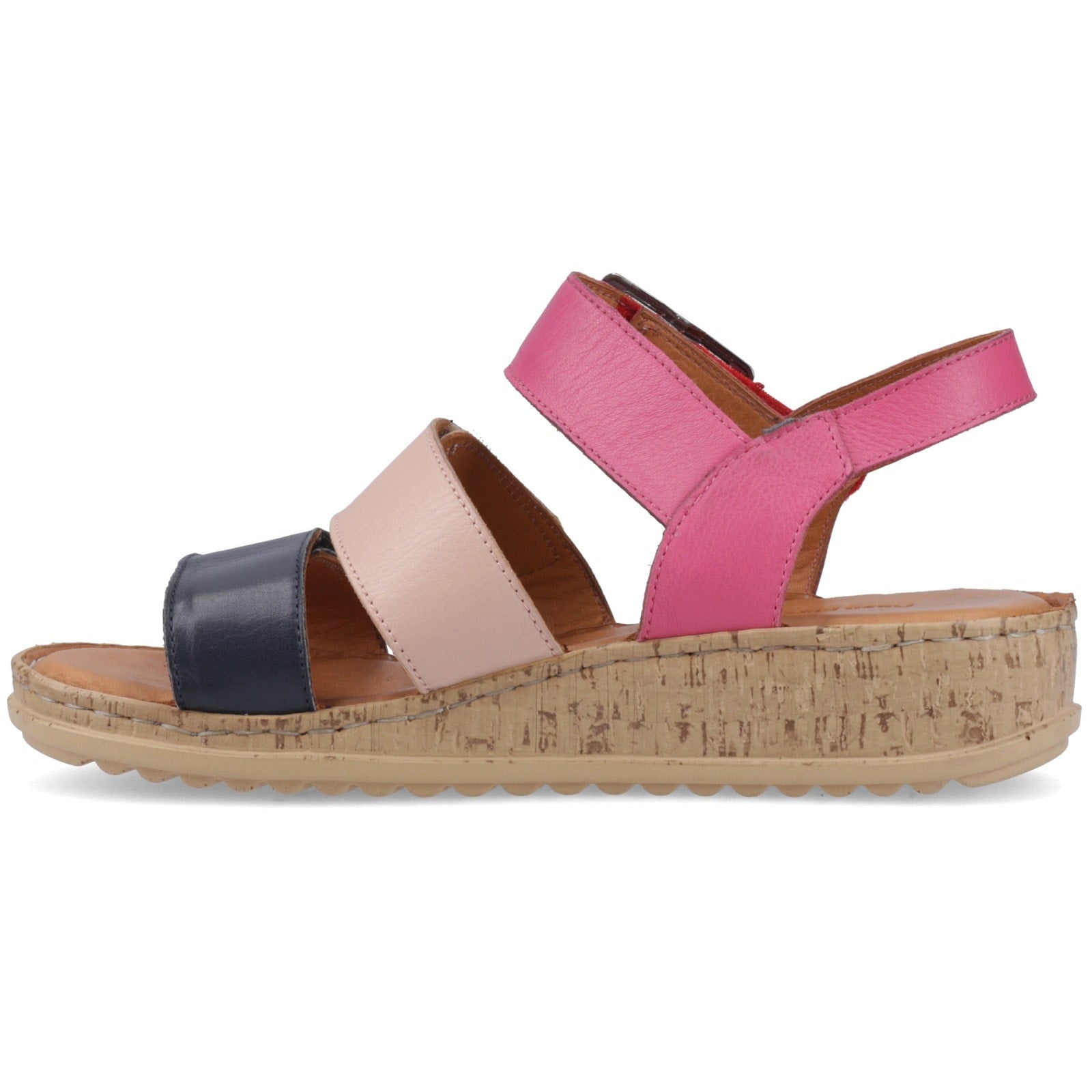 Hush Puppies ELIANA SANDAL Womens Ankle Strap Sandals Bright Pink