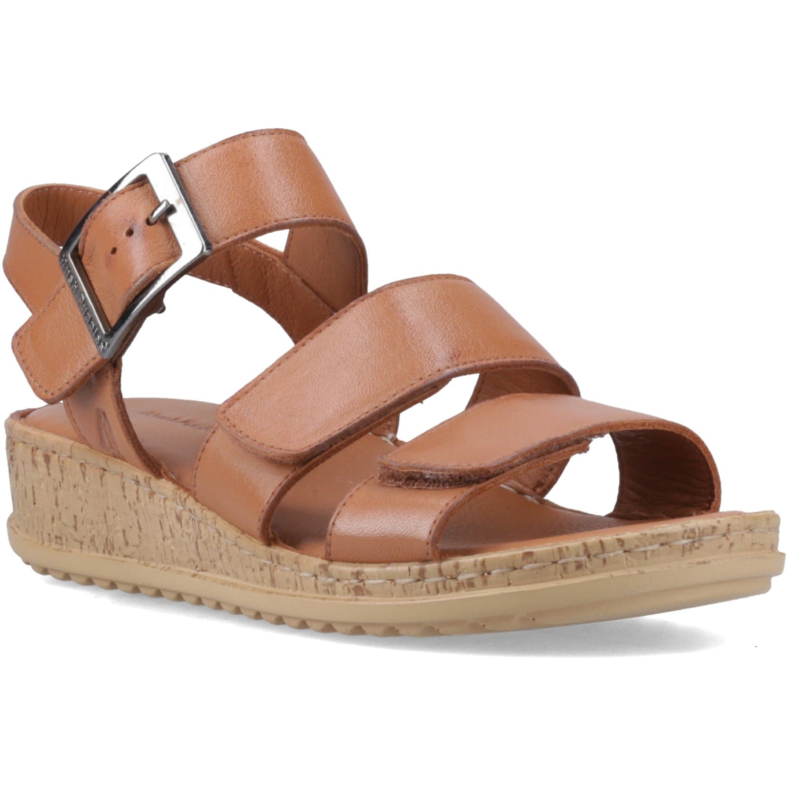 Hush Puppies ELIANA SANDAL Womens Ankle Strap Sandals Tan