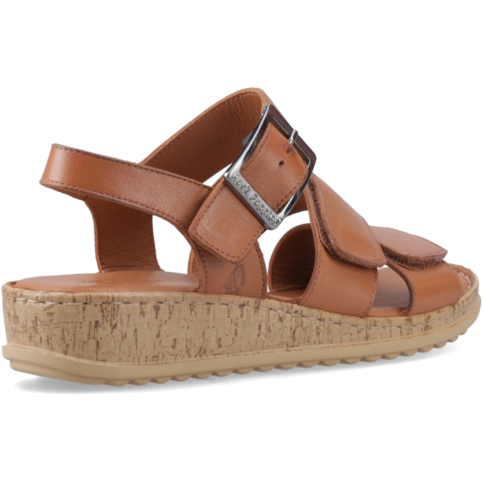 Hush Puppies ELIANA SANDAL Womens Ankle Strap Sandals Tan