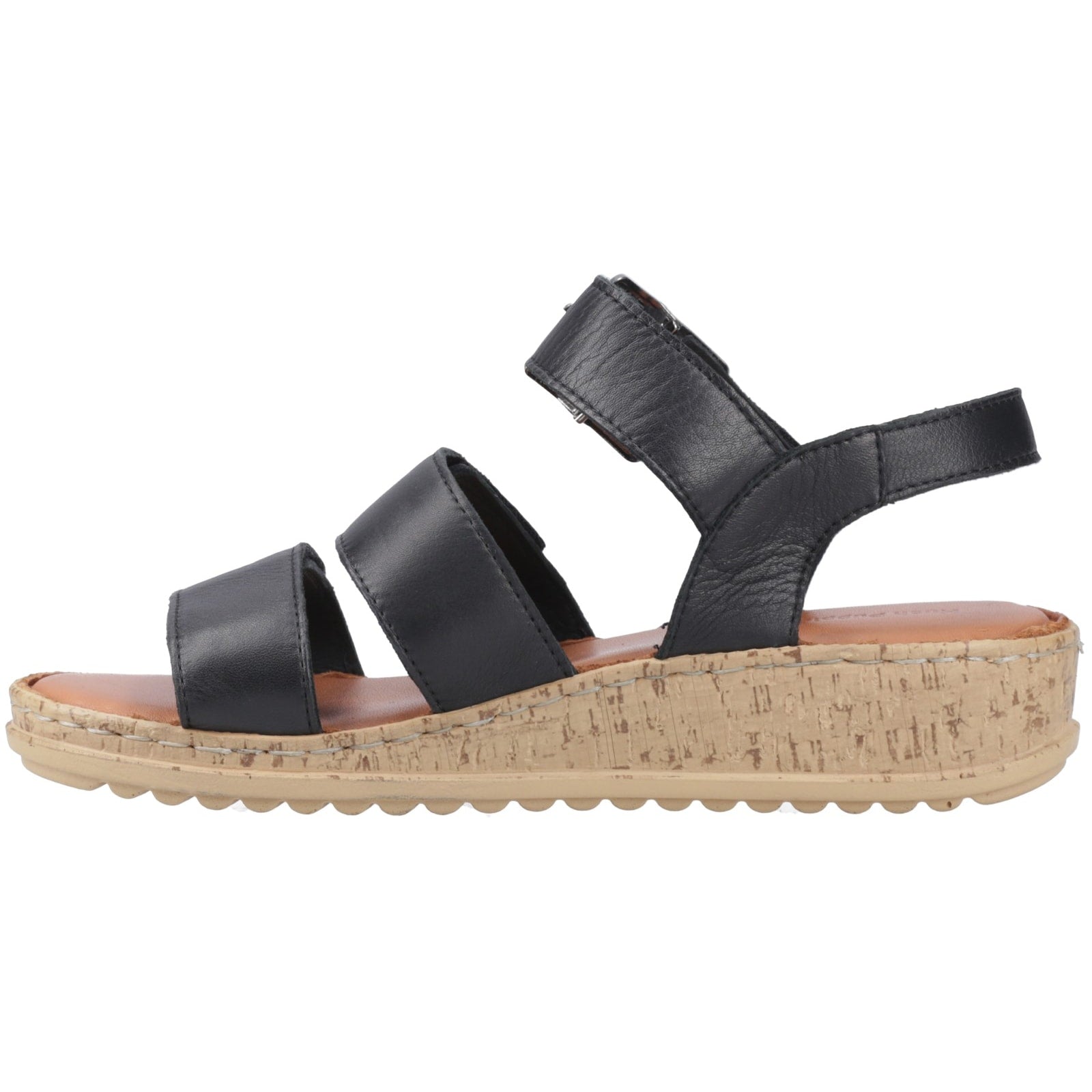 Hush Puppies ELIANA SANDAL Womens Ankle Strap Sandals Black