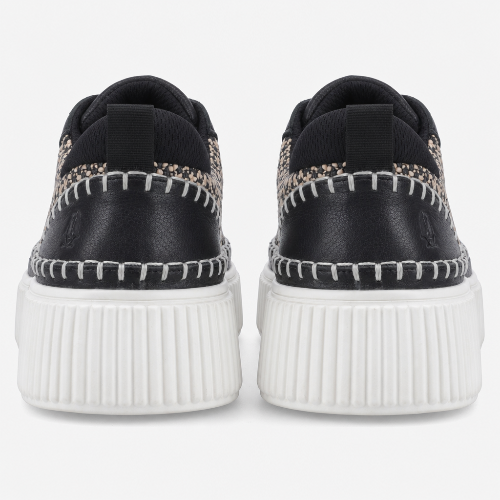 Hush Puppies HAISLEY Womens Casual Trainers Black
