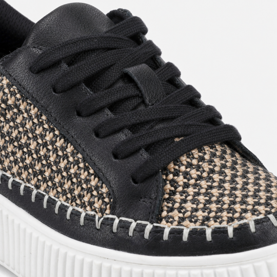 Hush Puppies HAISLEY Womens Casual Trainers Black