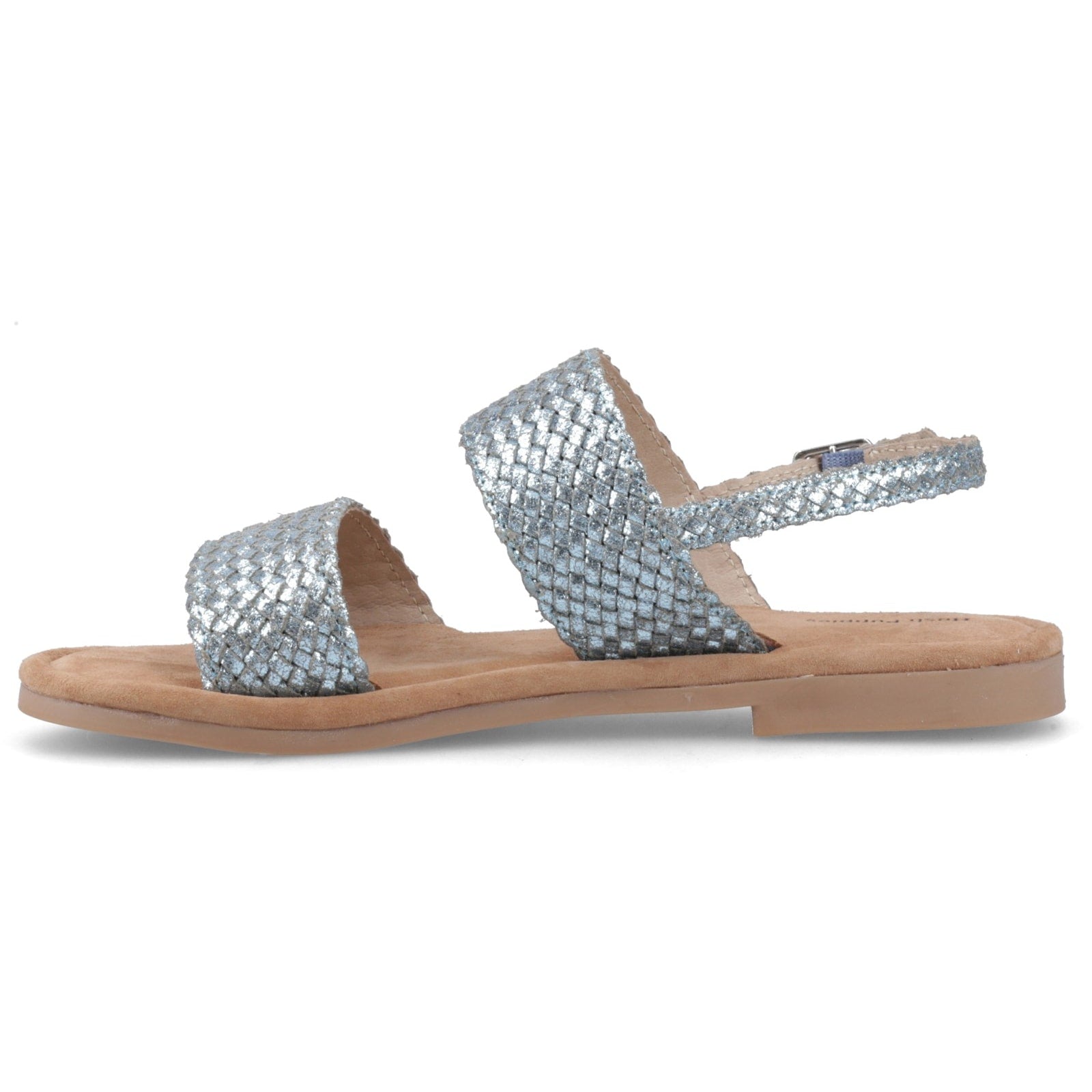 Hush Puppies HELENE SANDAL WIDE FIT Womens Cross Strap Sandals Blue