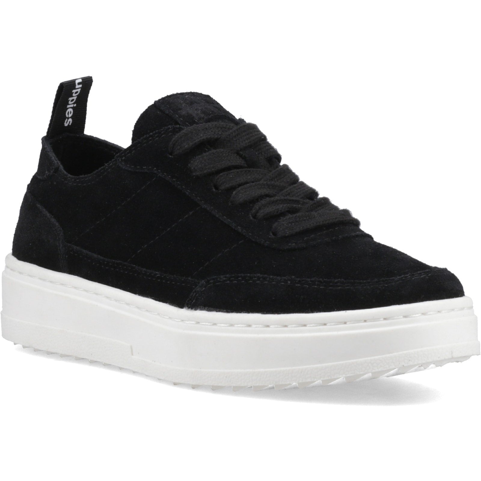 Hush Puppies NESTA TRAINER Womens Casual Trainers Black
