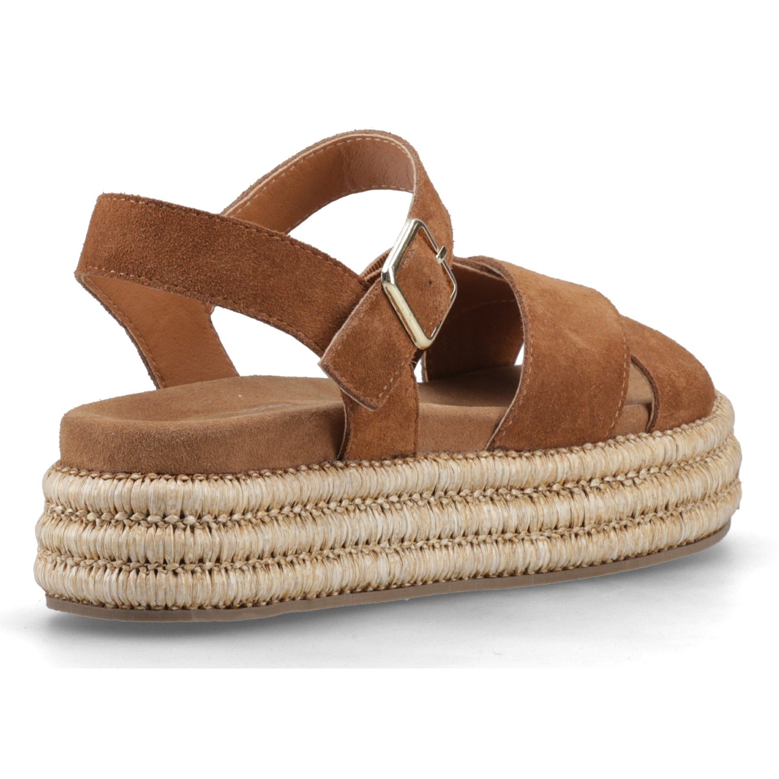 Hush Puppies ROSA RAFIA SANDAL Womens Ankle Strap Sandals Tan
