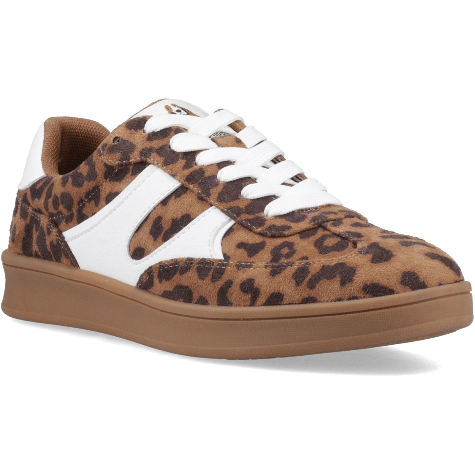Hush Puppies MAURA TEXTILE Womens Casual Trainers Tan