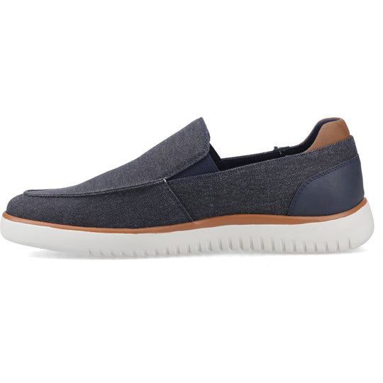 Hush Puppies DAMON SLIP ON Mens Casual Shoes Navy