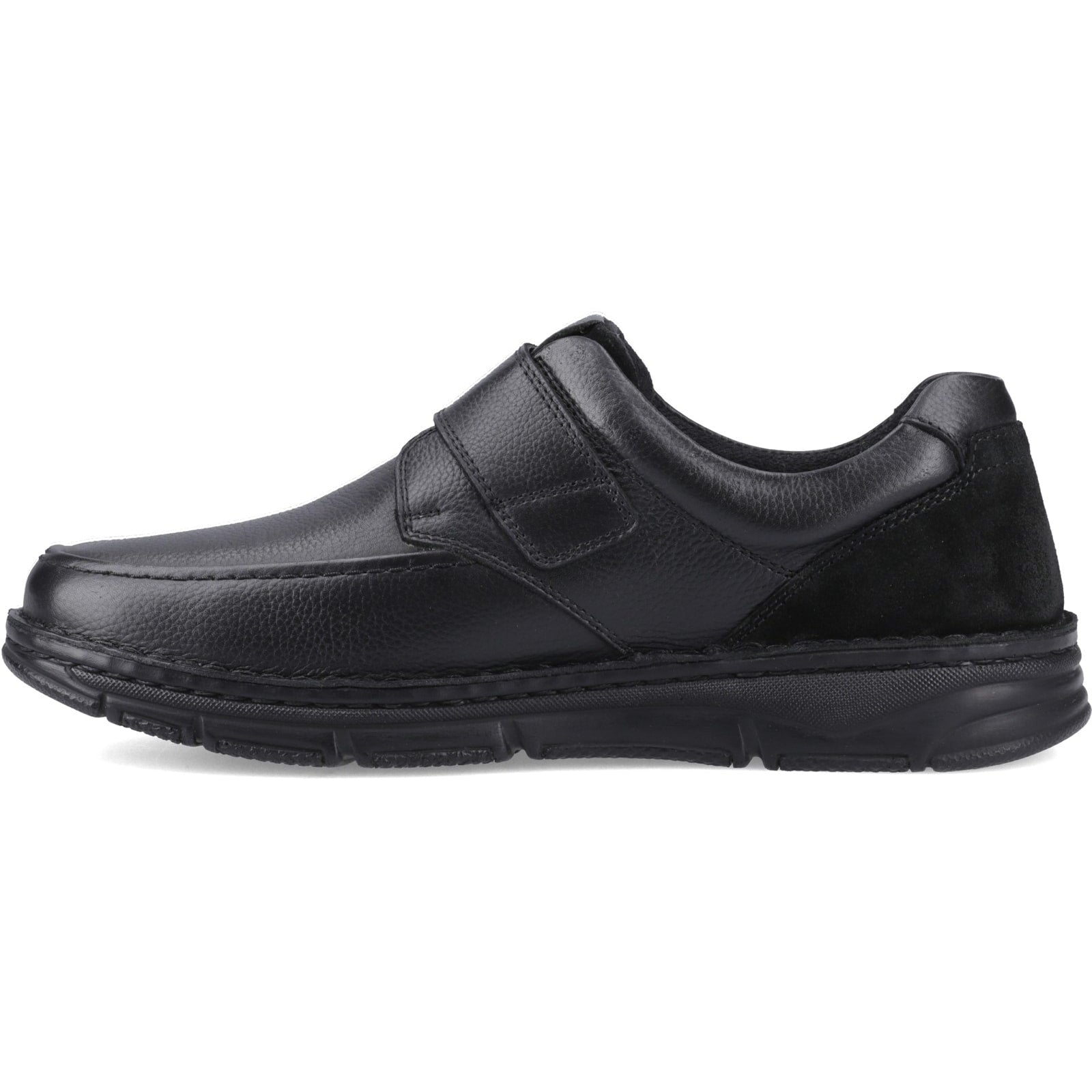 Hush Puppies FORDE TOUCH FASTENING Mens Casual Shoes Black